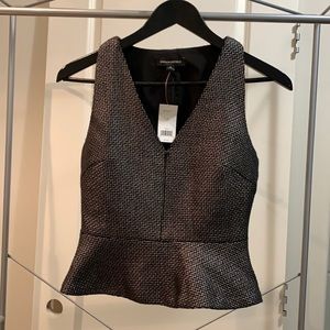 Gorgeous peplum top from Banana Republic